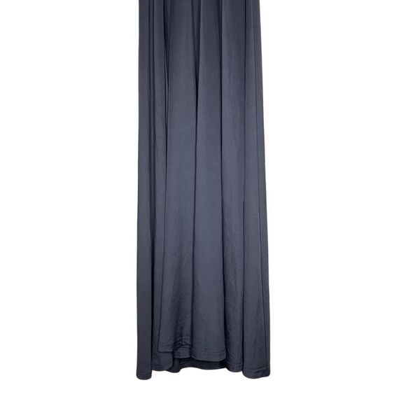 NWT Choies Gray Sleeveless Maxi Wrap Long Dress Size S Open Back Cocktail Party - Picture 4 of 11